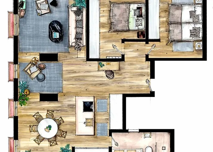 Apartment 8 Balconies Heart Of The Old Town San Sebastian